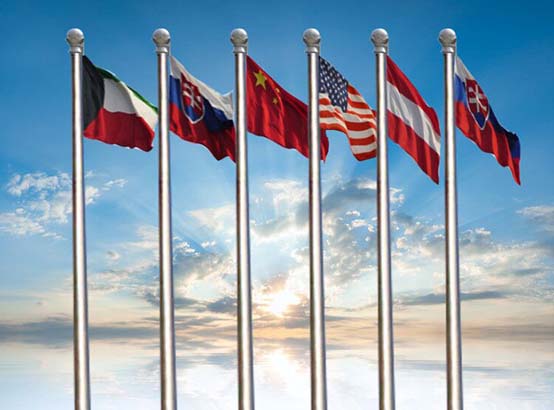 临夏不锈钢锥形旗杆